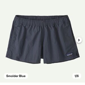 Patagonia Women's Barely Baggies Shorts - Blue